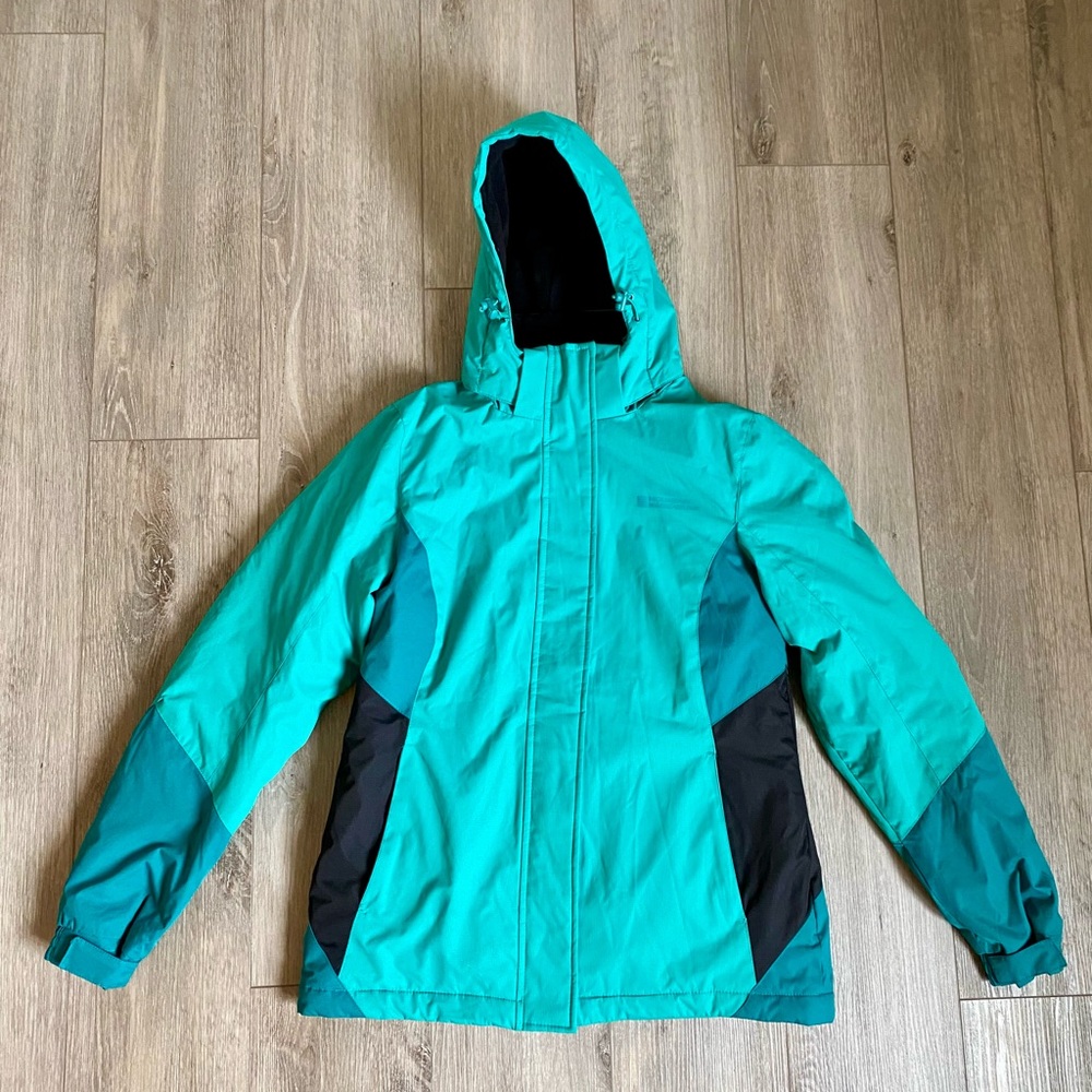 Mountain Warehouse Moon Teal and Black Ski Snowboard Jacket Women’s Size 6